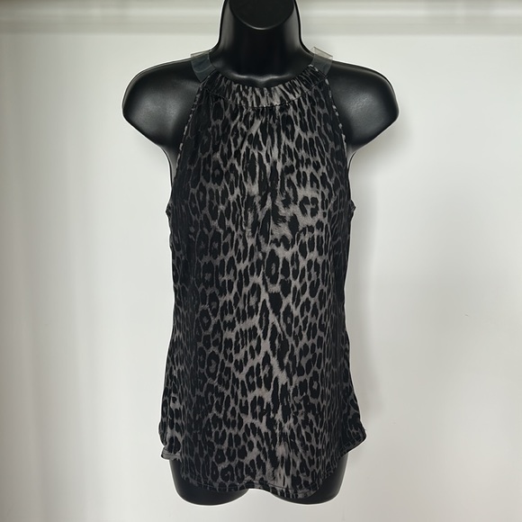 Elie Tahari Tops - ELIE TAHARI Silk Animal Print Halter Top, size Small